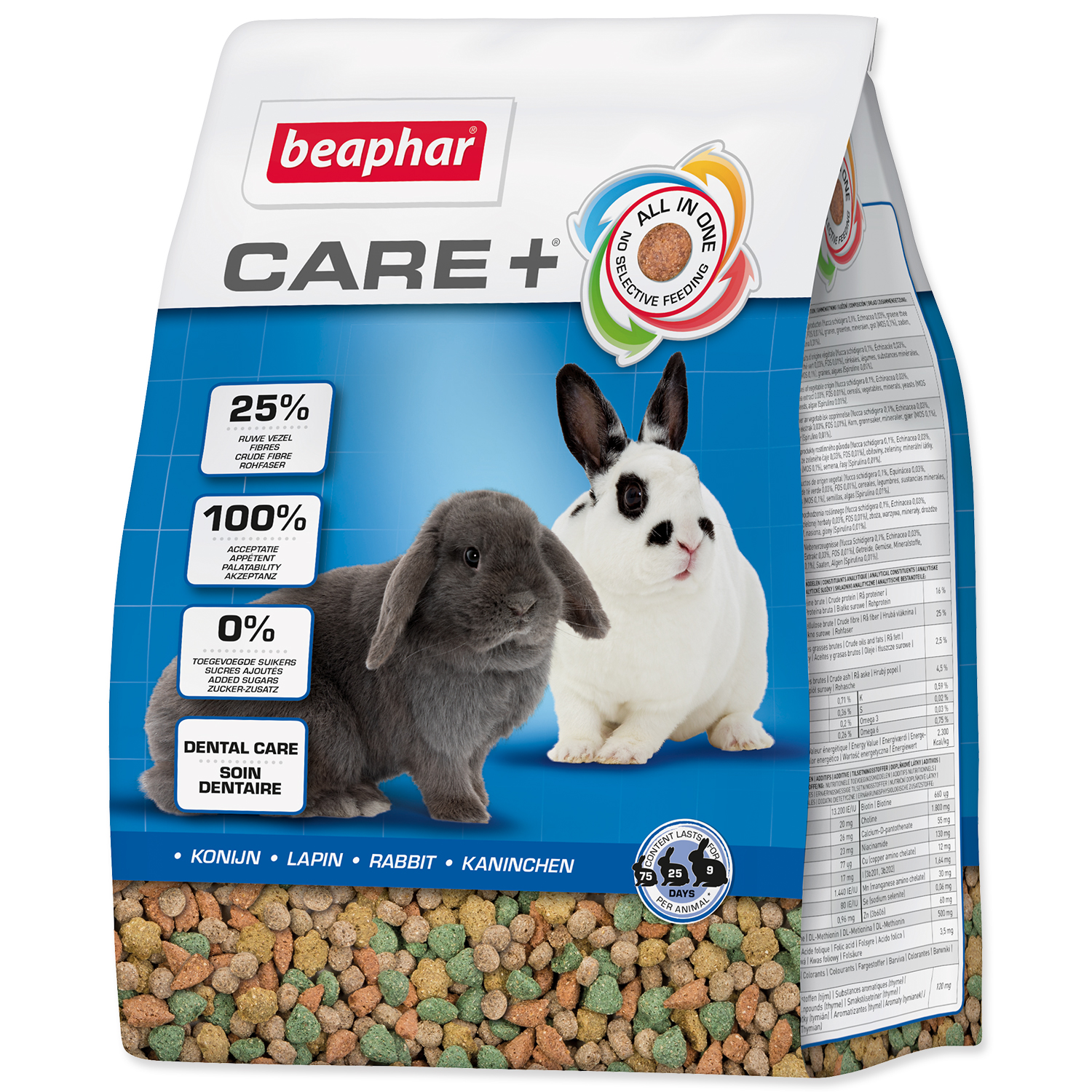 Levně BEAPHAR CARE+ králík 1,5kg