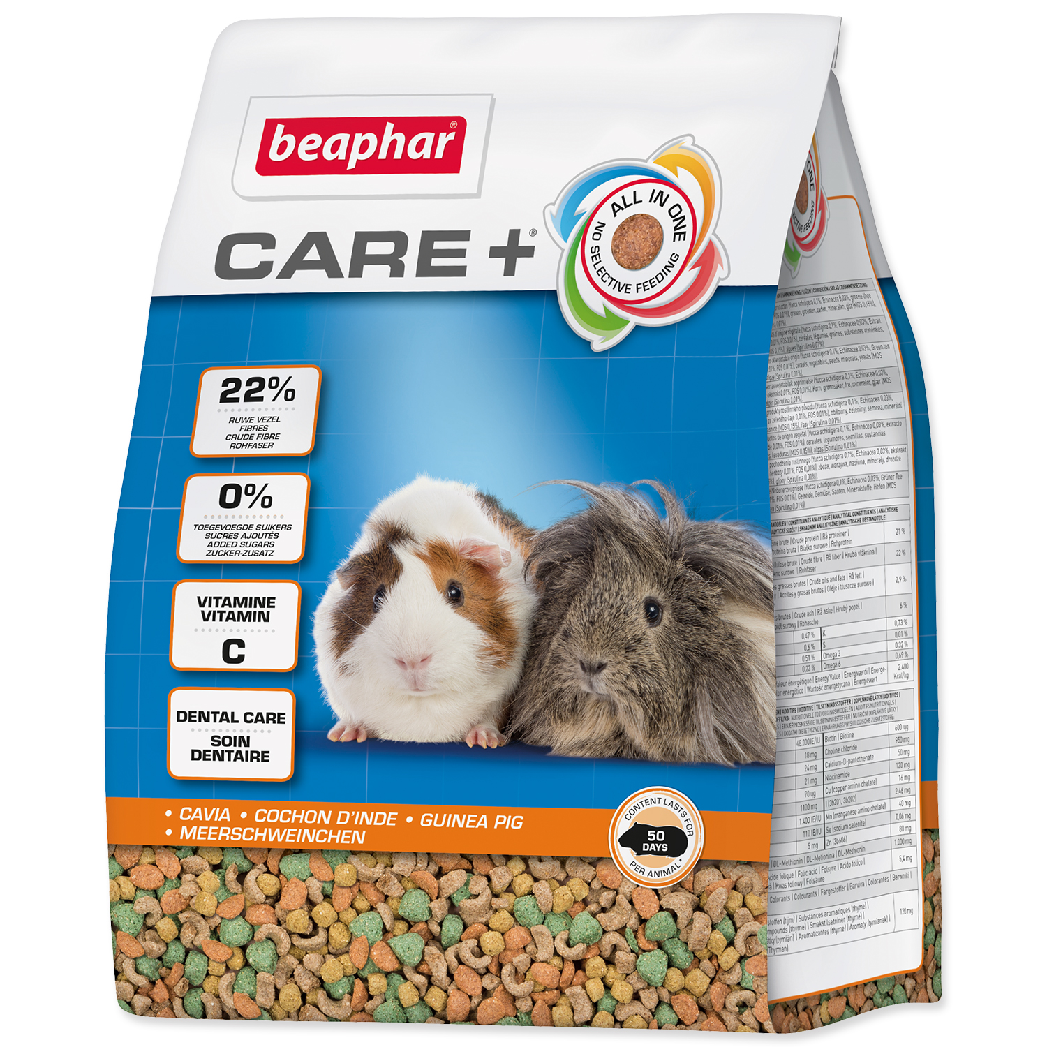 Levně BEAPHAR CARE+ morče 1,5kg