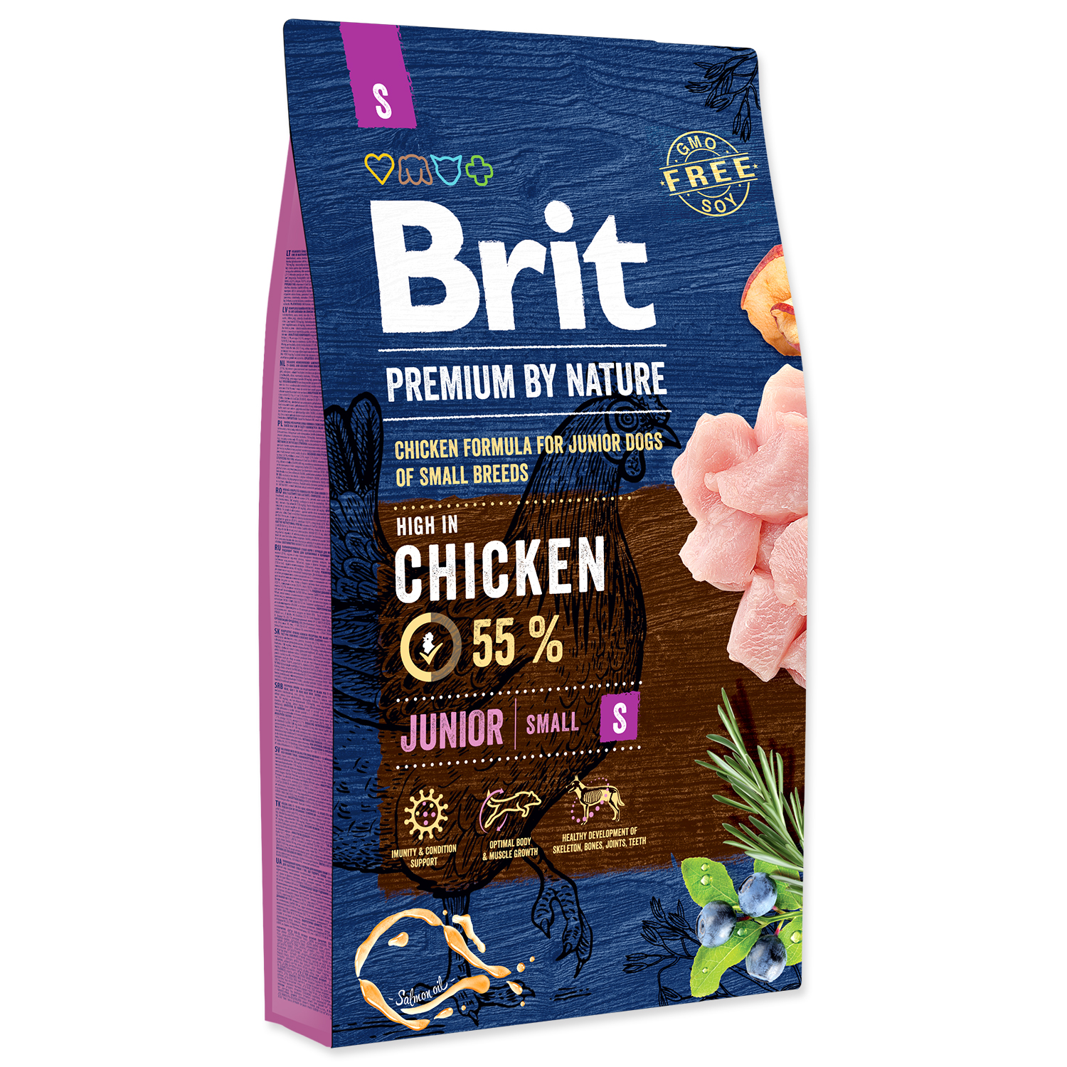 Levně BRIT Premium by Nature Junior S 8 kg