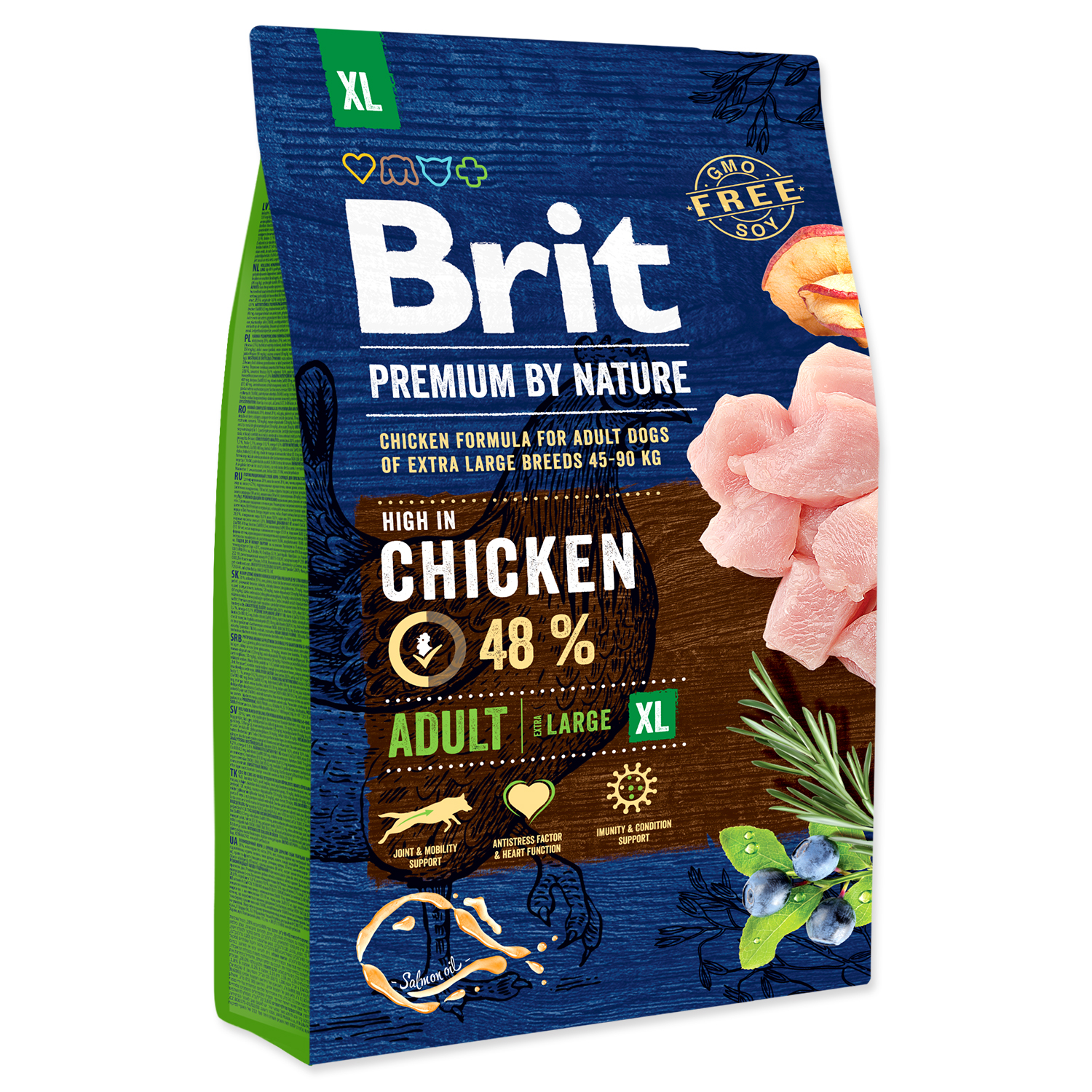 Levně BRIT Premium by Nature Adult XL 3 kg