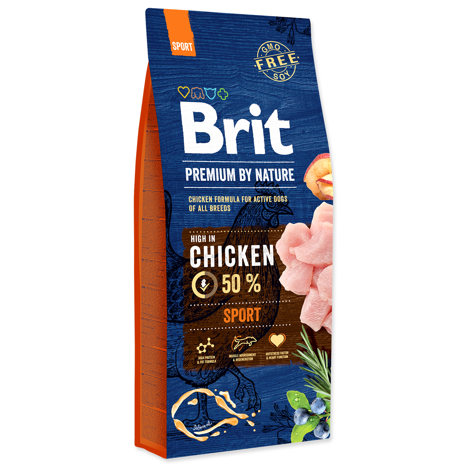 Levně BRIT Premium by Nature Sport 15kg