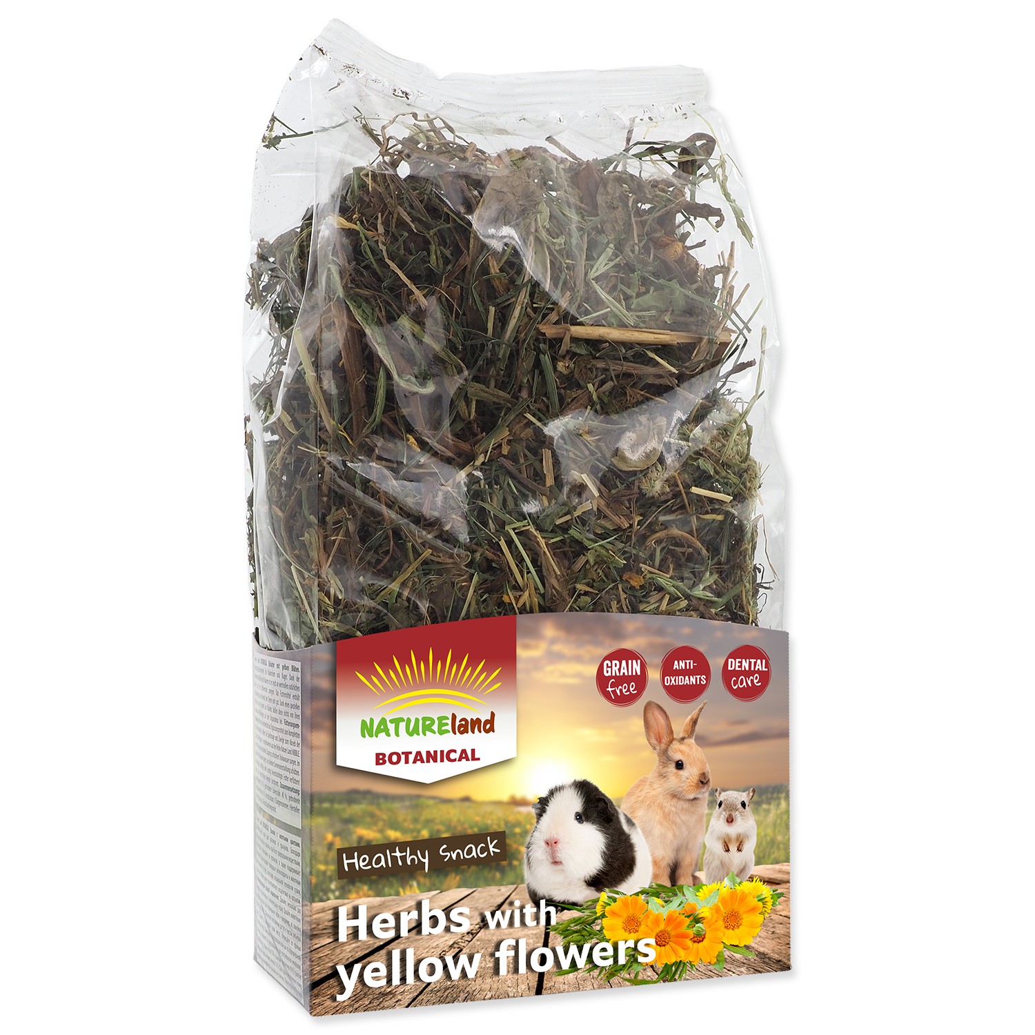 Levně Bylinky NATURE LAND Botanical se žlutými květy 100g