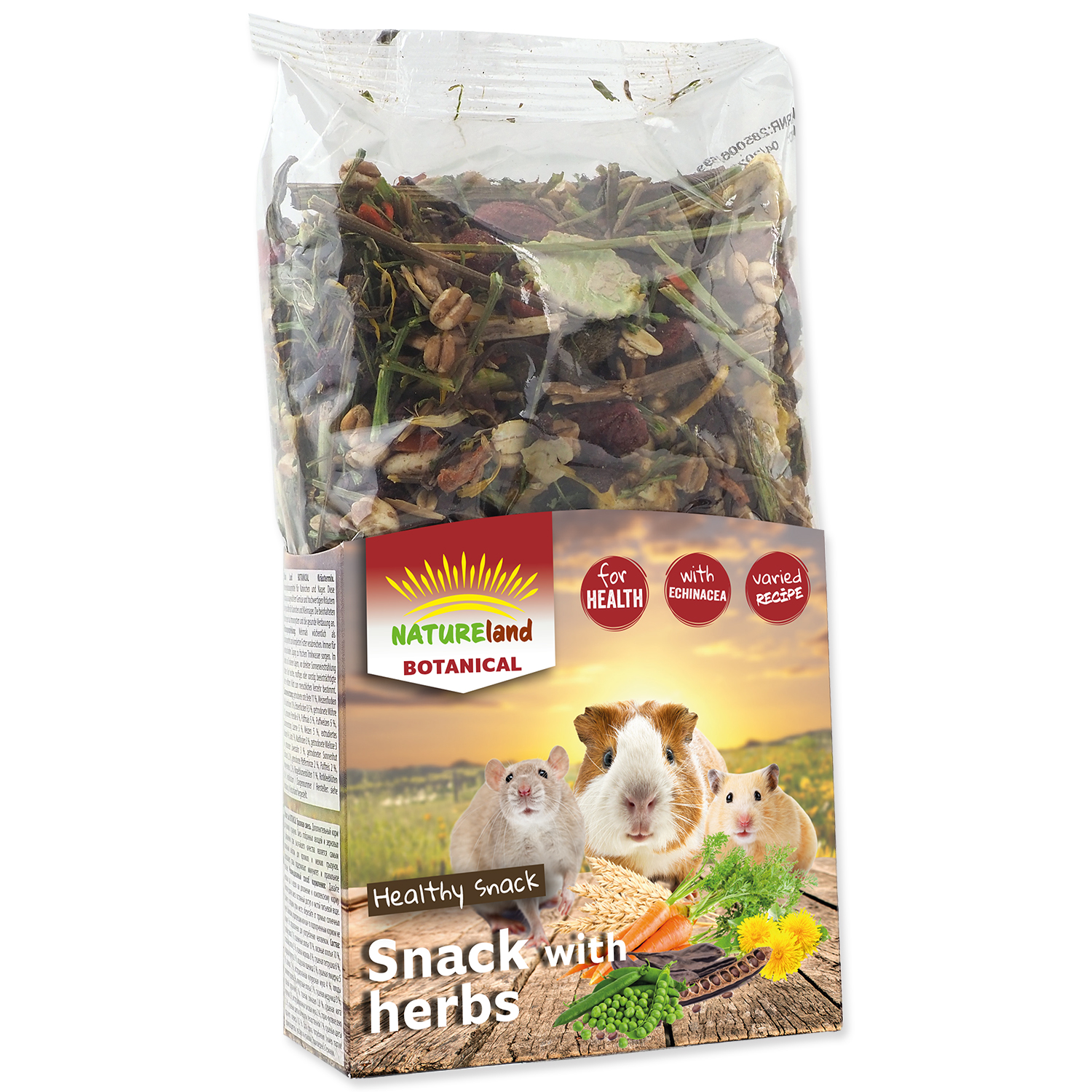 Levně Pochoutka NATURE LAND Botanical bylinkový mix 150g