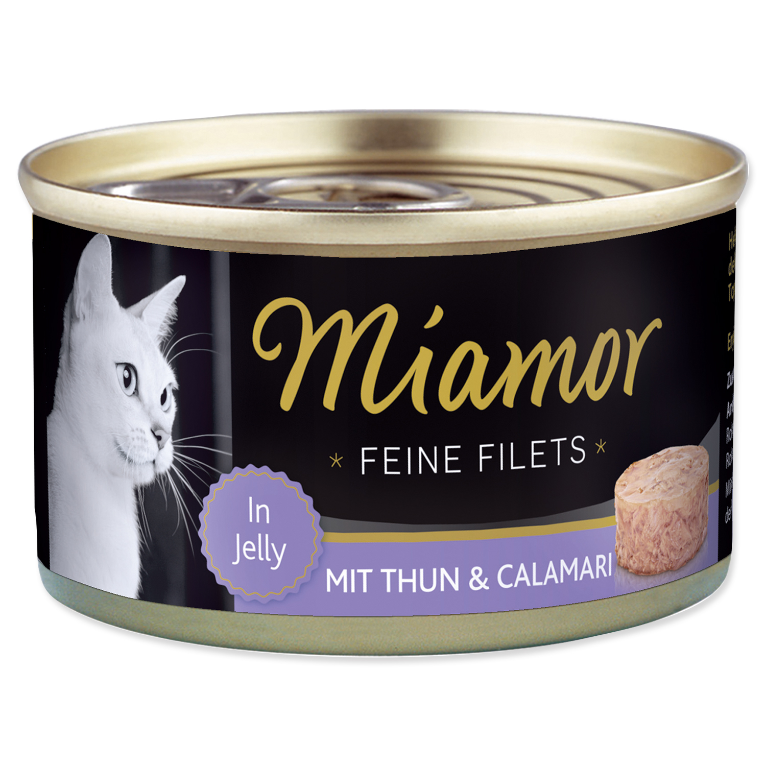 Levně Konzerva MIAMOR Feine Filets tuňák + kalamáry v želé 100 g