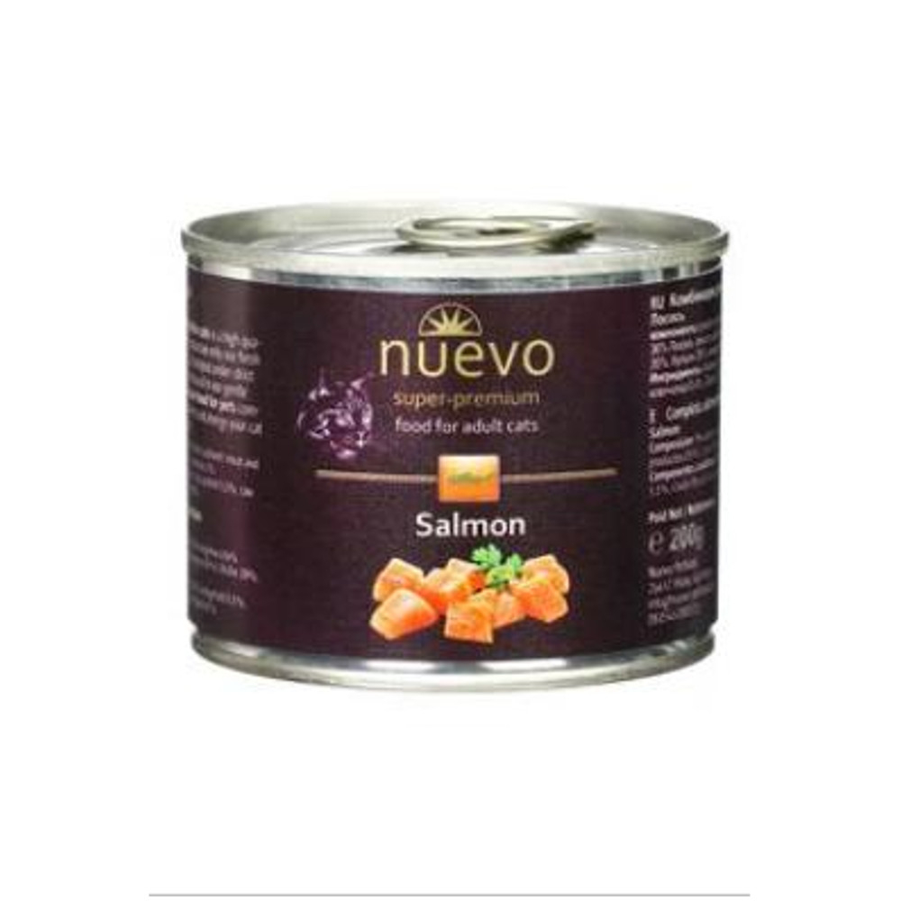 Nuevo kočka adult Losos konz. 200 g