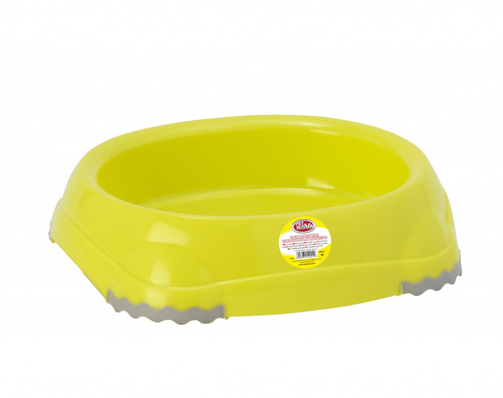 Miska pro kočky 210ml žlutá