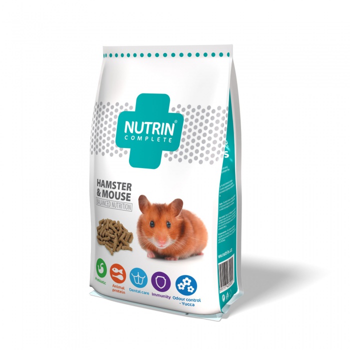 NUTRIN Complete křeček a myš 400g