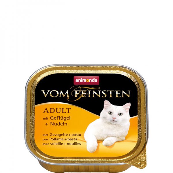 Levně ANIMONDA paštika ADULT - drůbež, těstoviny pro kočky 100 g