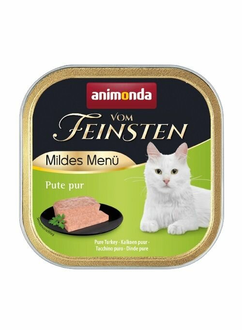 Levně ANIMONDA paštika MILDES MENU (KASTRÁT) - krůta 100g