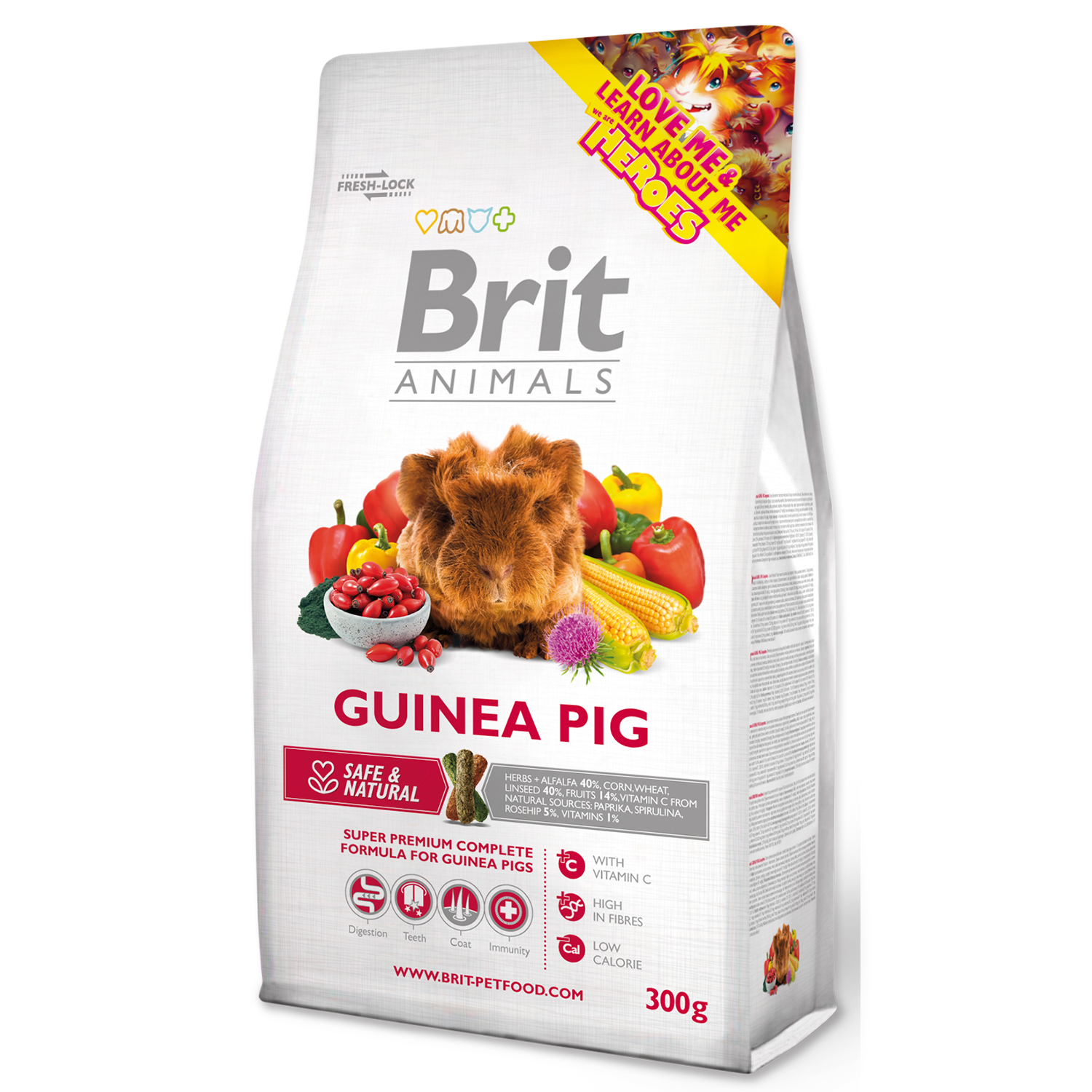 Levně BRIT Animals Guinea Pig Complete 300 g