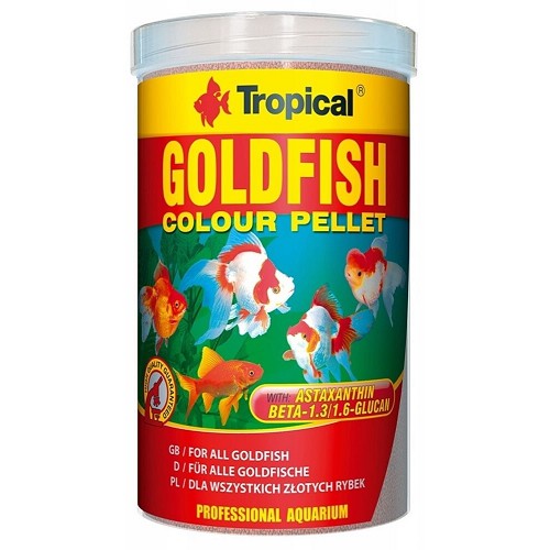 Levně Tropical Goldfish Colour 1000ml granule