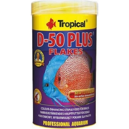 Levně Tropical D-50 Plus 1000ml vločky pro terčovce