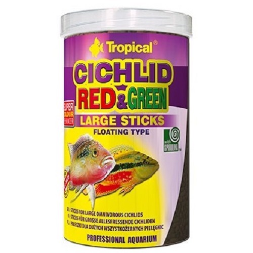 Levně Tropical Cichlid Red+green 250ml large stick