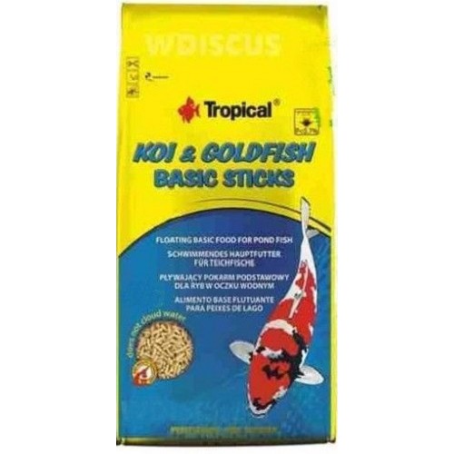 Levně Tropical Koi-Goldfish Basic Sticks 1000ml sáček