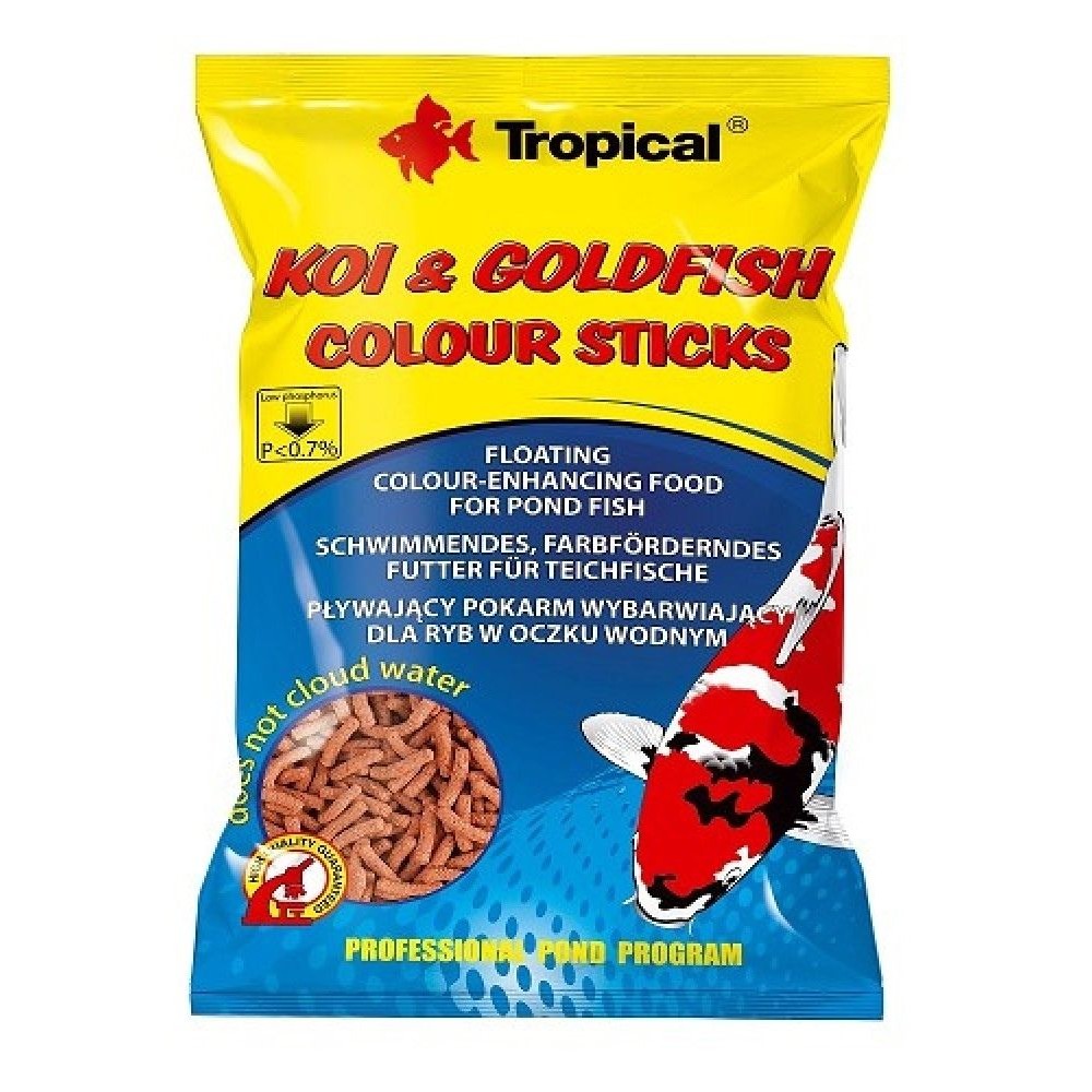 Levně Tropical Koi-Goldfish Colour Stick 1000ml sáček