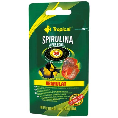 Levně Tropical Spirulina Super Forte 100g granulát sáček