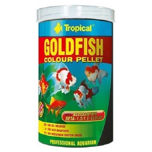 Levně Tropical Goldfish Colour pellet 250ml