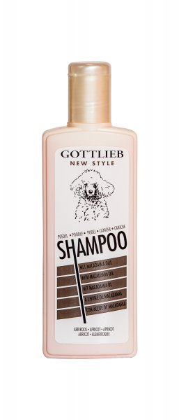 Levně Gottlieb Pudel šampon 300ml-pro černé pudly s makadam.olejem