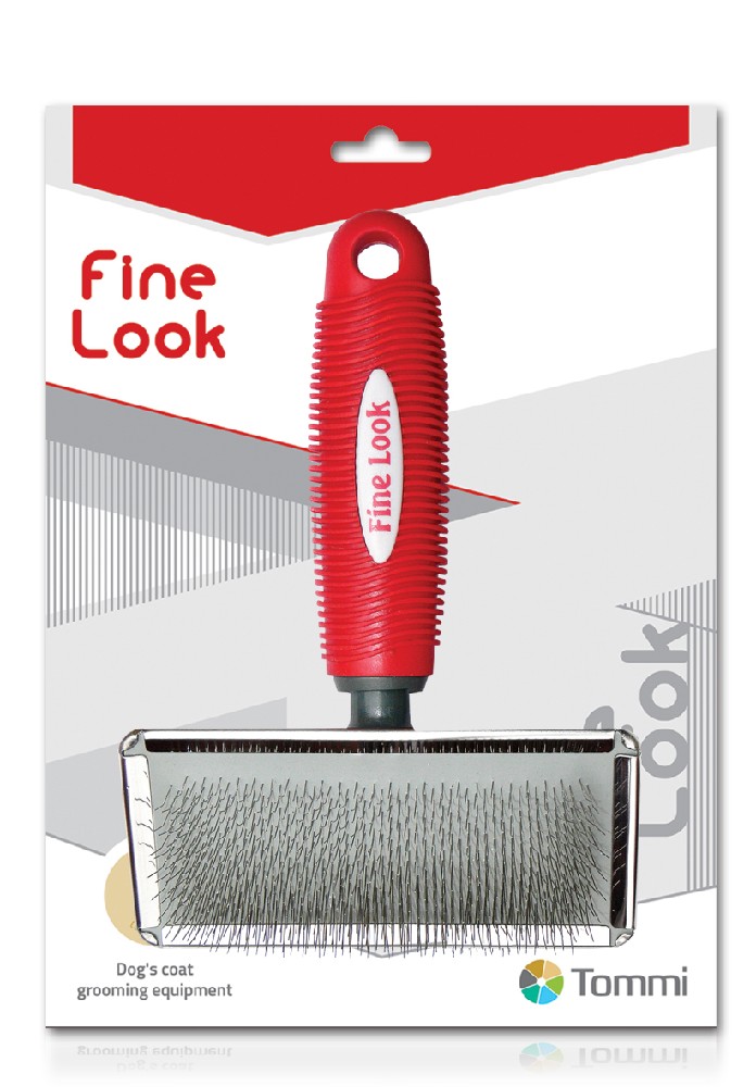 Fine Look red image - kartáč jemný L