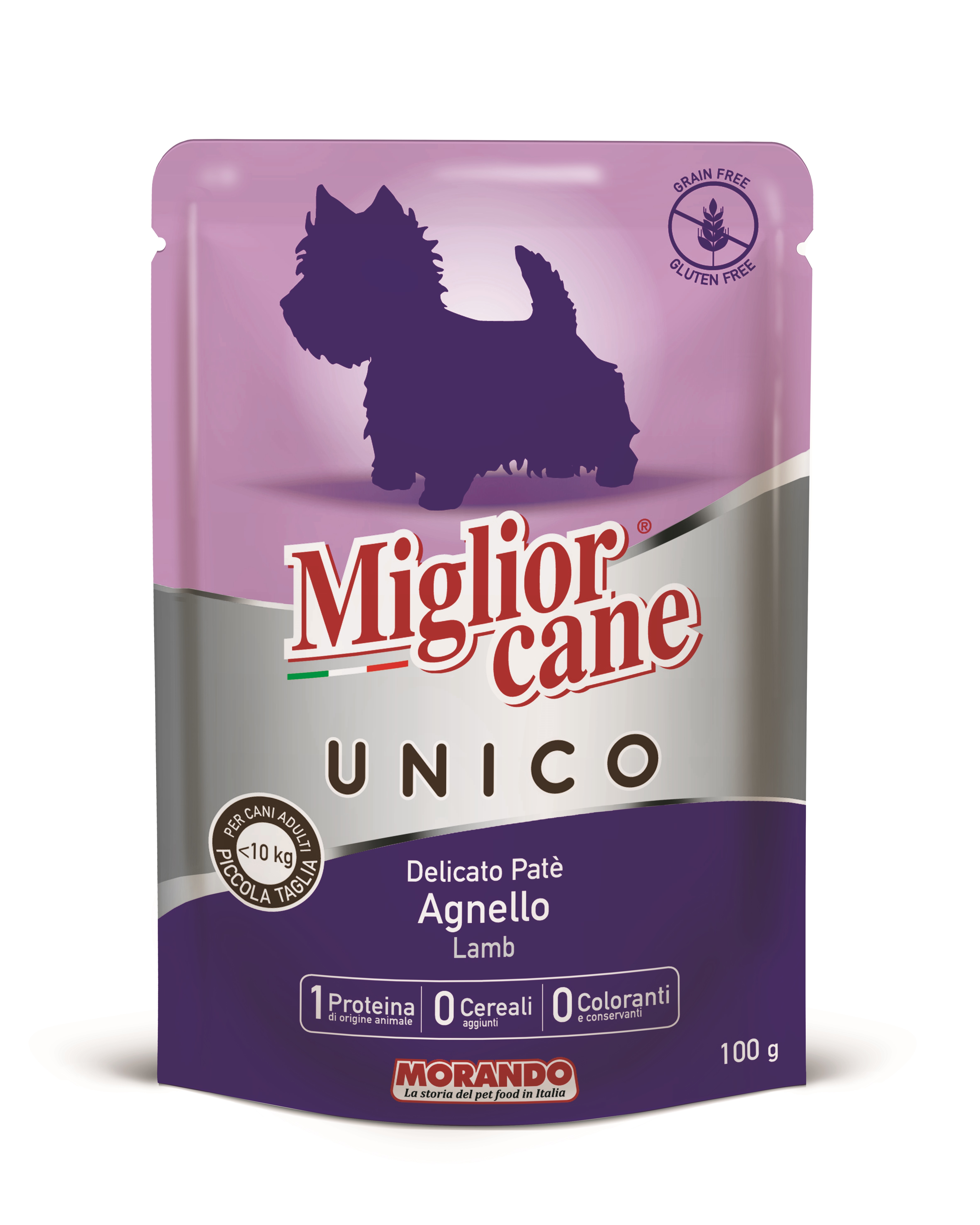 Miglior Cane Unico kapsička jehněčí 100g - pes