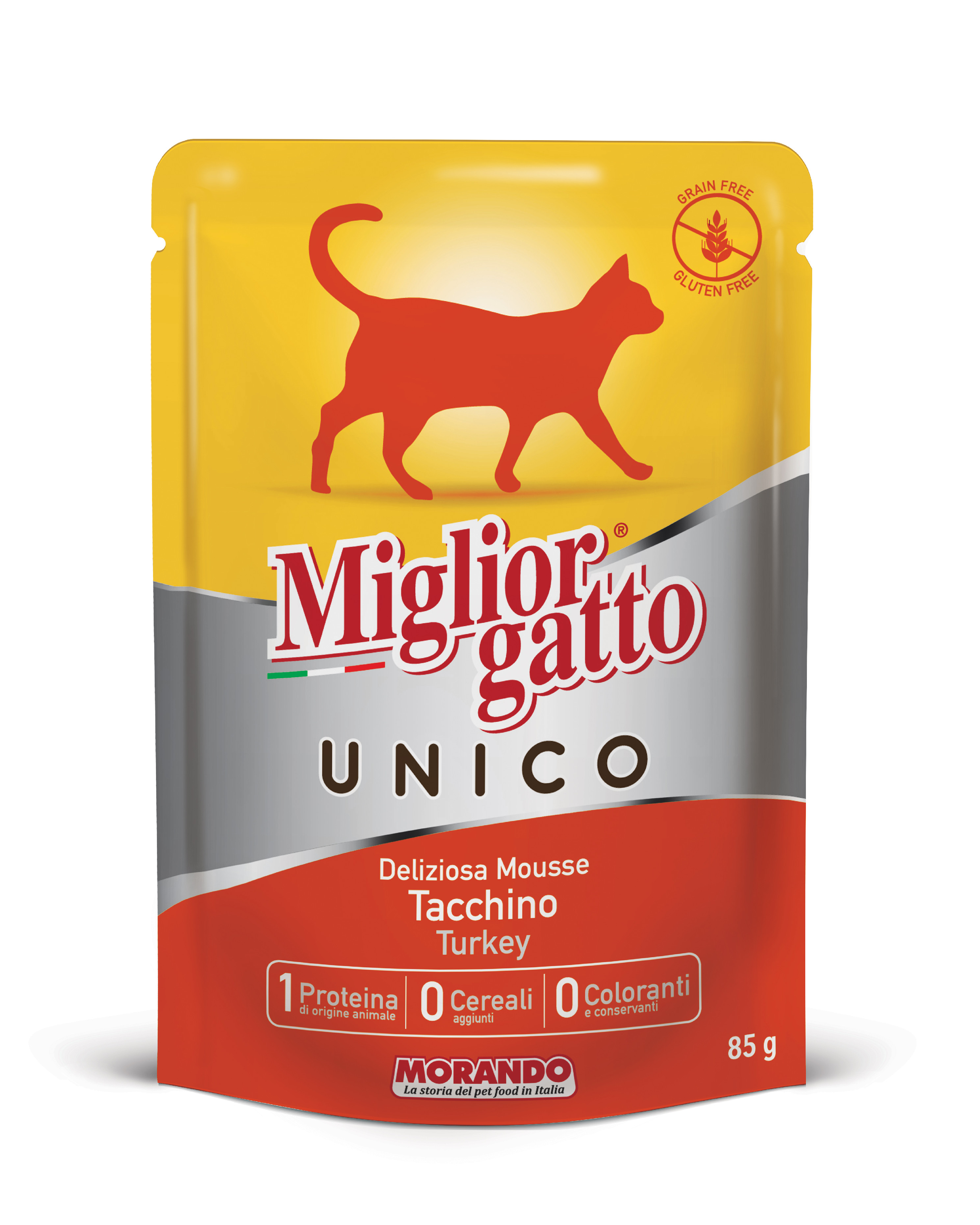 Kapsička Miglior Gatto krůtí 85g - kočka