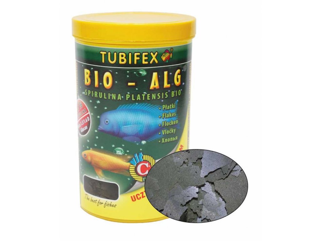 Levně Tubifex Bio-Alg (vločky) Objem: 250 ml