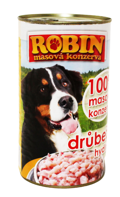 Levně Konzerva ROBIN Drůbeží 1200 g