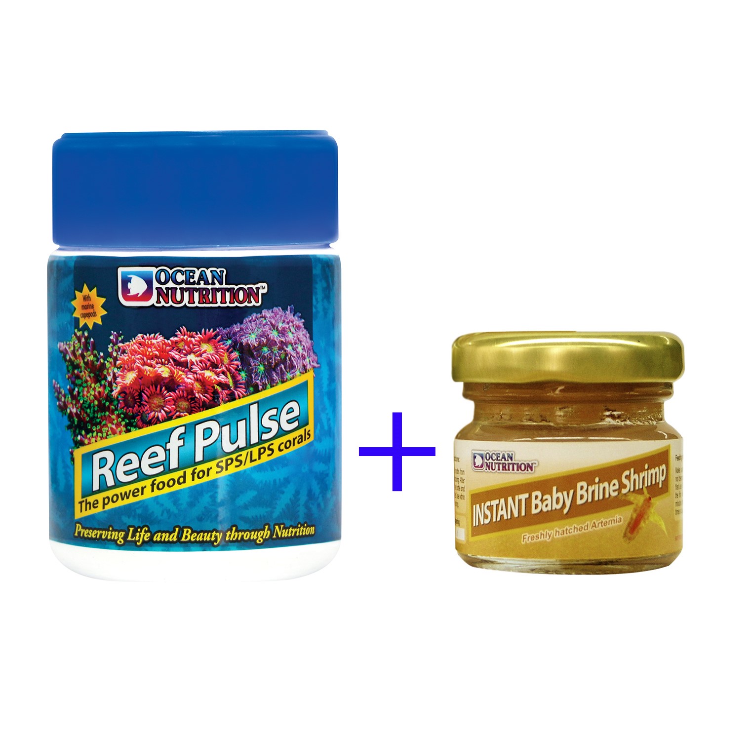 Levně Ocean Nutrition Reef pulse 120 g + Zdarma Instant baby brine shrimp