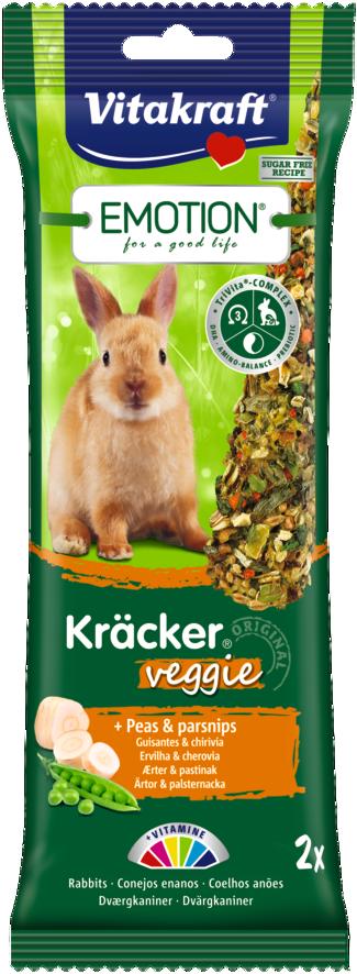 Levně Emotion kracker králík veggie 2ks