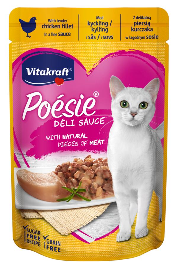 Levně Vitakraft Poésie DéliSauce kuřecí 85g