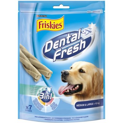 Levně Friskies dental fresh 3v1 M 180 g