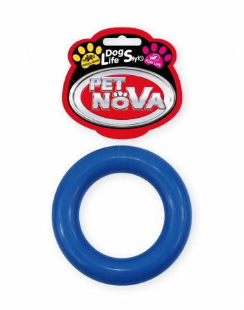 Levně Kruh z tvrdé gumy 9cm modrý