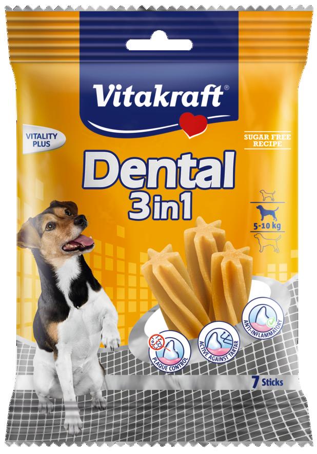Levně Vitakraft Dental sticks 3in1 small 120 g