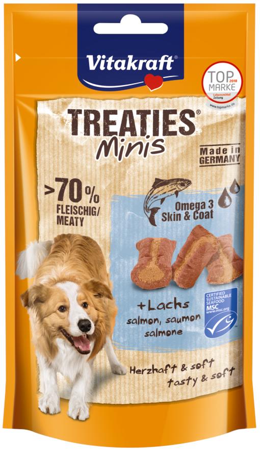 Levně Vitakraft Treaties Minis losos a omega 3 48 g