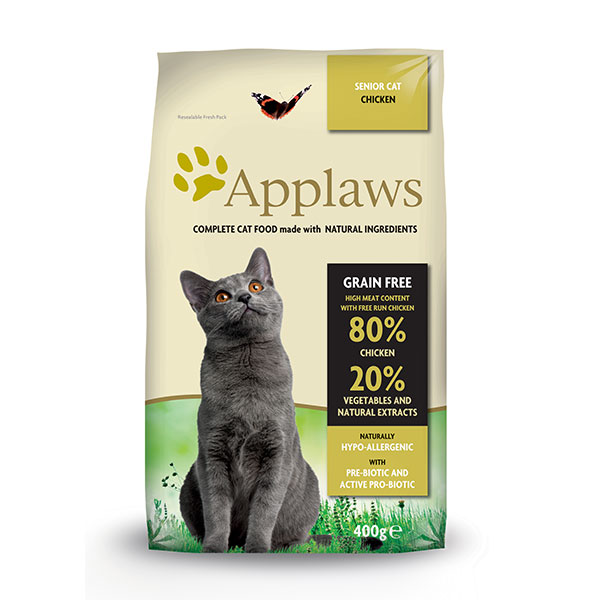 Levně Applaws granule Cat Senior Kuře 400 g