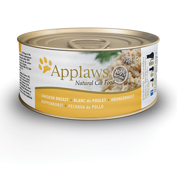 Levně Applaws konzerva Cat Kuřecí prsa 70 g