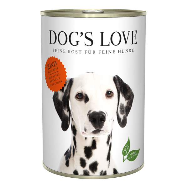 Levně Konzerva Dog's Love Adult Classic Hovězí 400 g