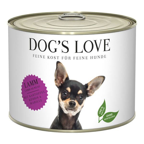 Levně Konzerva Dog's Love Adult Classic Jehněčí 200 g