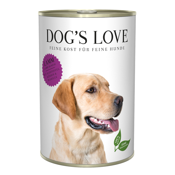 Levně Konzerva Dog's Love Adult Classic Jehněčí 400 g