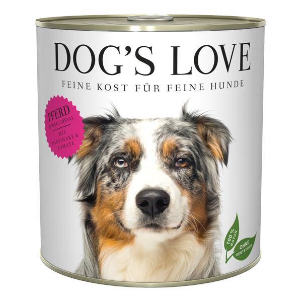 Levně Konzerva Dog's Love Adult Classic Koňské 800 g