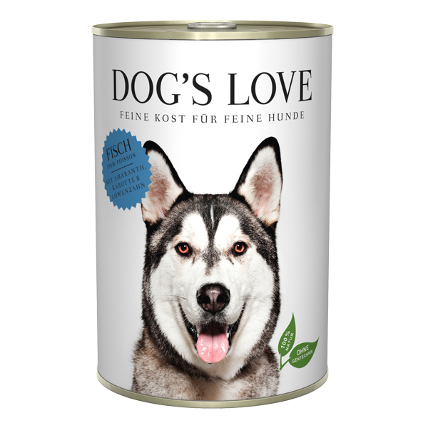 Levně Konzerva Dog's Love Adult Classic Ryby 400 g