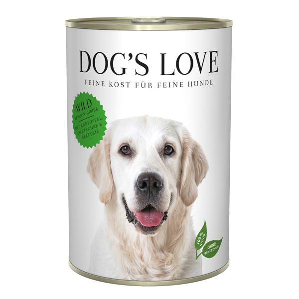 Levně Konzerva Dog's Love Adult Classic Zvěřina 400 g