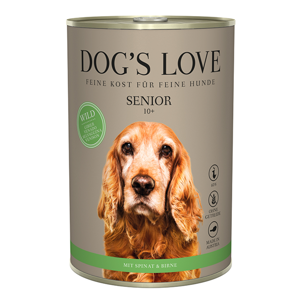 Levně Konzerva Dog's Love Senior Classic Zvěřina 400 g