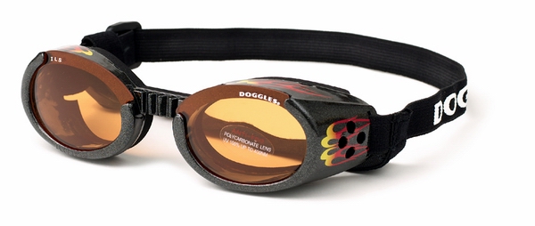 Levně Doggles ILS - Sluneční a ochranné brýle pro psy Flames Velikost: XL