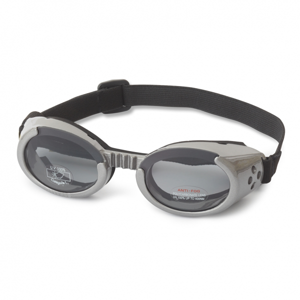 Levně Doggles ILS - Sluneční a ochranné brýle pro psy Gray Velikost: L
