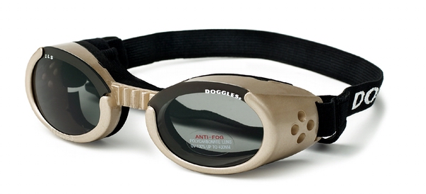 Levně Doggles ILS - Sluneční a ochranné brýle pro psy Chrome Velikost: S