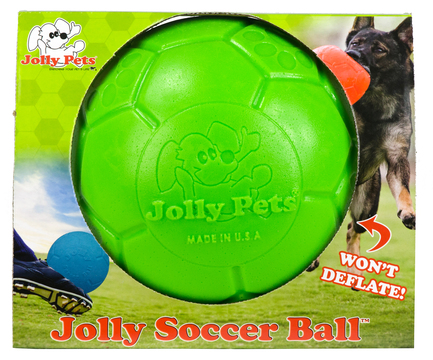 Levně Jolly Soccer Ball 15 cm - fotbalový míč zelený s vůní jablka