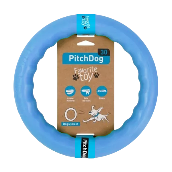 Levně PitchDog tréninkový Kruh pro psy modrý 28cm