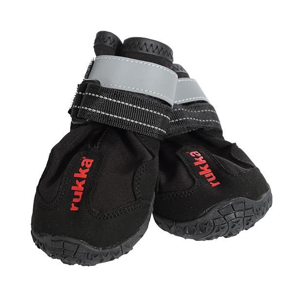 Levně Rukka botičky Proff Shoes nízké - sada 2ks, černé Velikost: Velikost 4