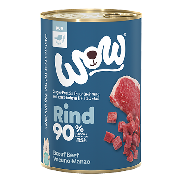 Levně Konzerva WOW Pure Hovězí monoprotein 400g